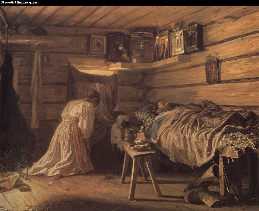 Vassily Maximov The Sick Husband